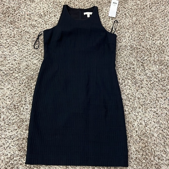ETCETERA Black Knit Career Wear Cocktail Dress Size 6 NWT - Picture 4 of 16